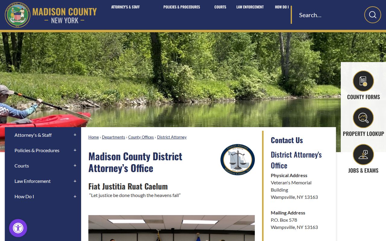 Madison County criminal court cases District Attorney office
